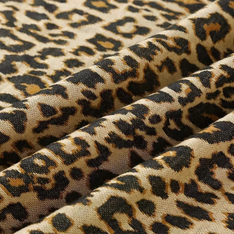 Blended printed woven fabric